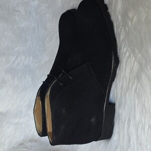 Men's Black Suede Boots
